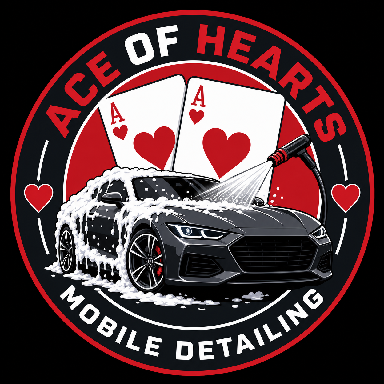 Ace of Hearts Detailing logo